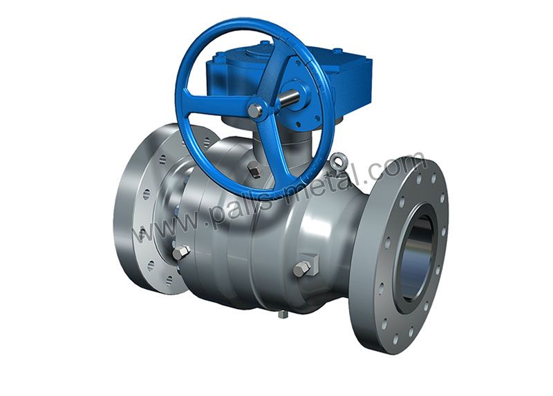 Cast-Steel-Trunnion--mounted-Ball-Valve