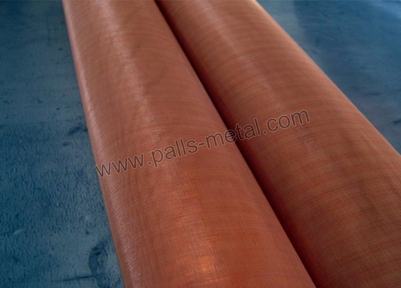 Red Copper Wire Mesh